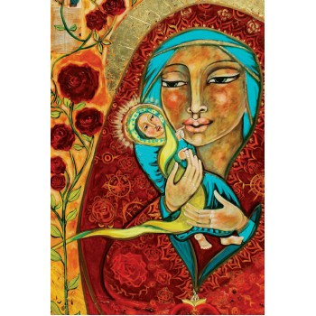 Mother Mary Oracle Pocket Edition kortos Blue Angel